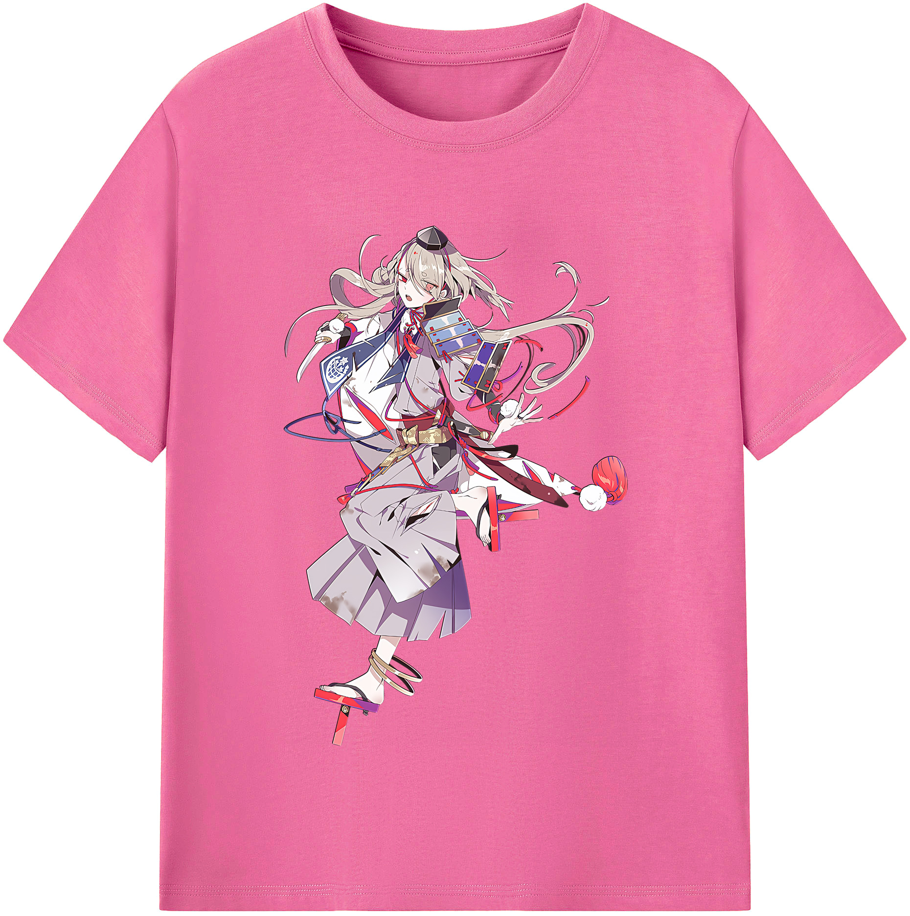 （画像用） 刀剣乱舞 Touken Ranbu レディースカジュアルプリントTシャツ（綿100％）